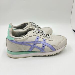 Asics Shoes Womens 6  Tiger Runner Sneakers Multicolor Lace Up Low Top